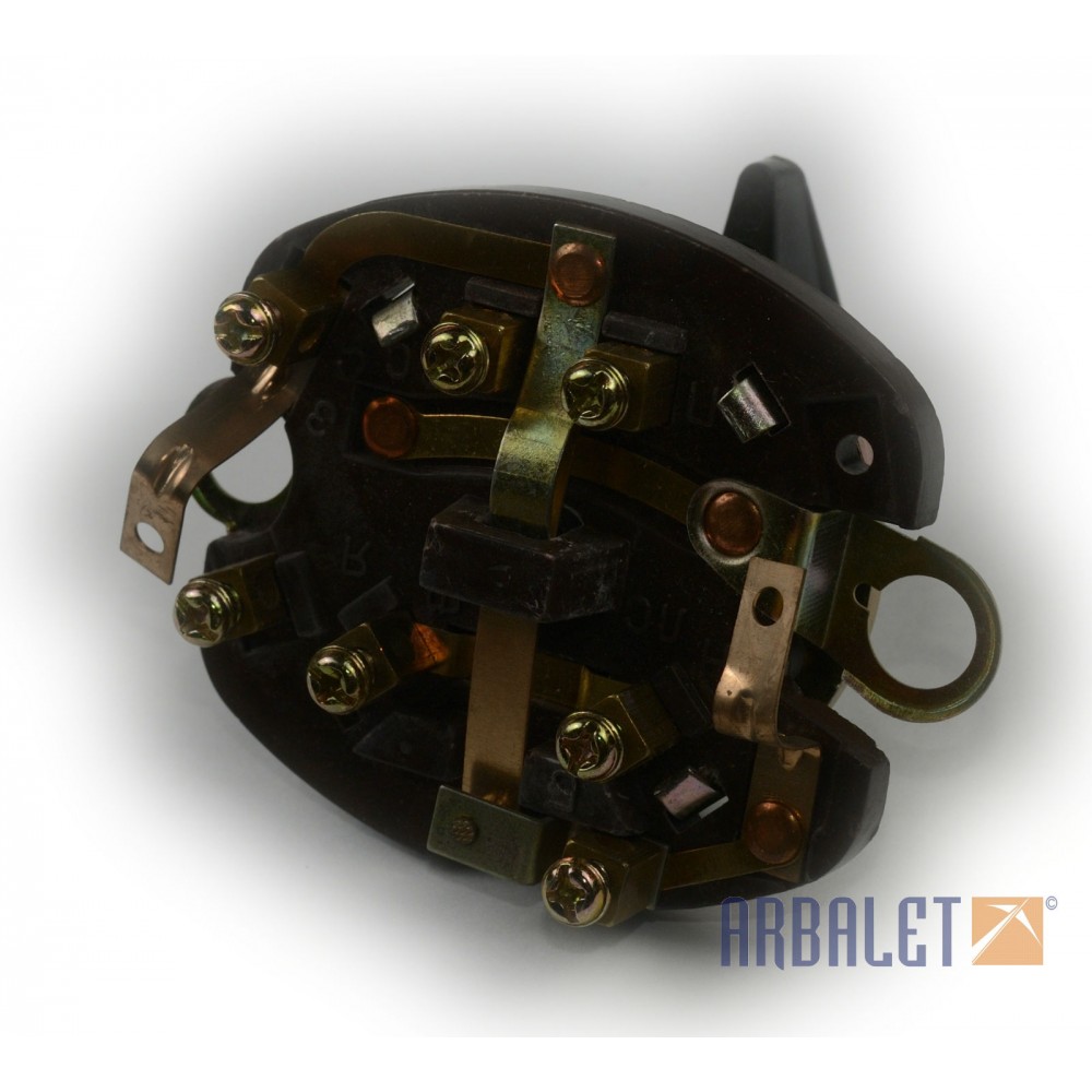 Ignition lock with a key